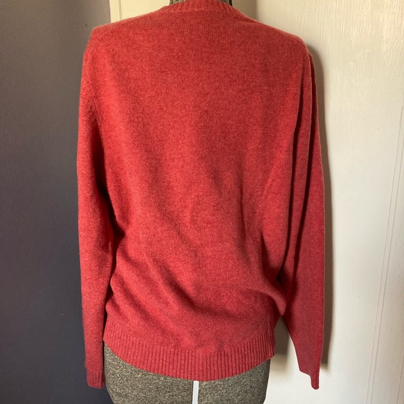 Brooks Brothers Lambs Wool V Neck Sweater Men’s Size Medium - Picture 4 of 5